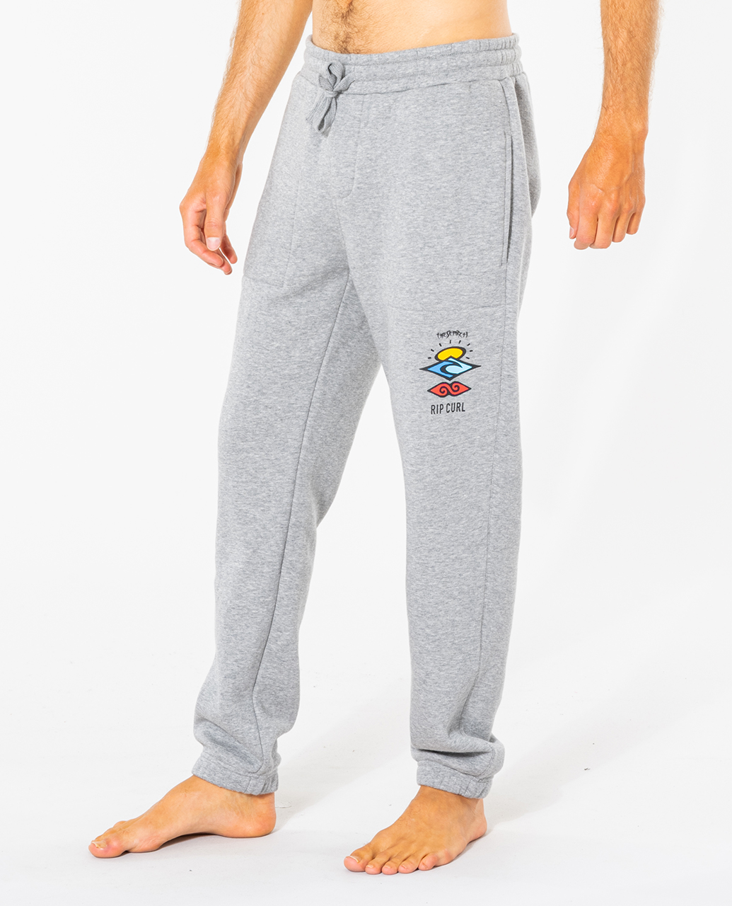 

Спортивные брюки мужские Rip Curl SEARCH ICON TRACKPANT серые XL, Серый, SEARCH ICON TRACKPANT