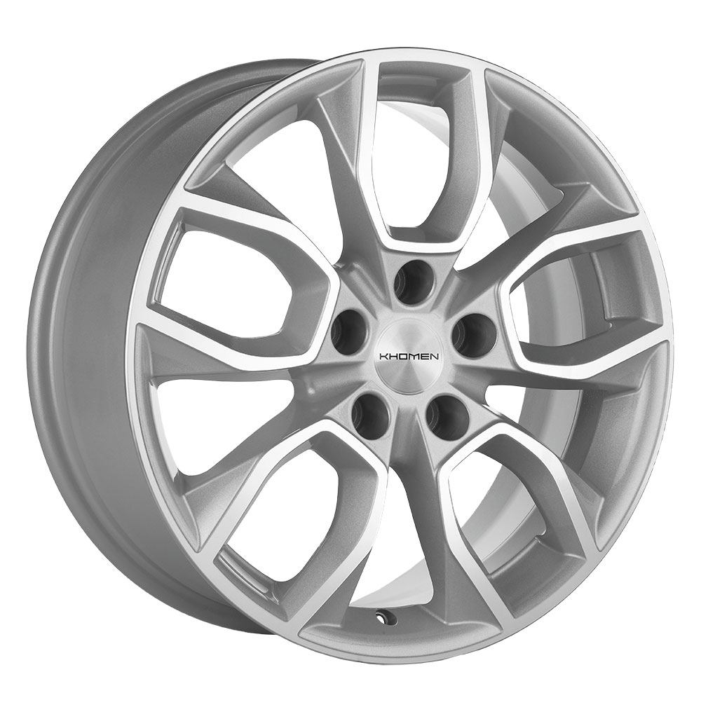 

Диск литой 7.0x17 5x114.3 ET45 dia 67.1 KHOMEN KHW1713 (17 ZV CX-5) F-SILVER-FP KHW102516, Серебристый