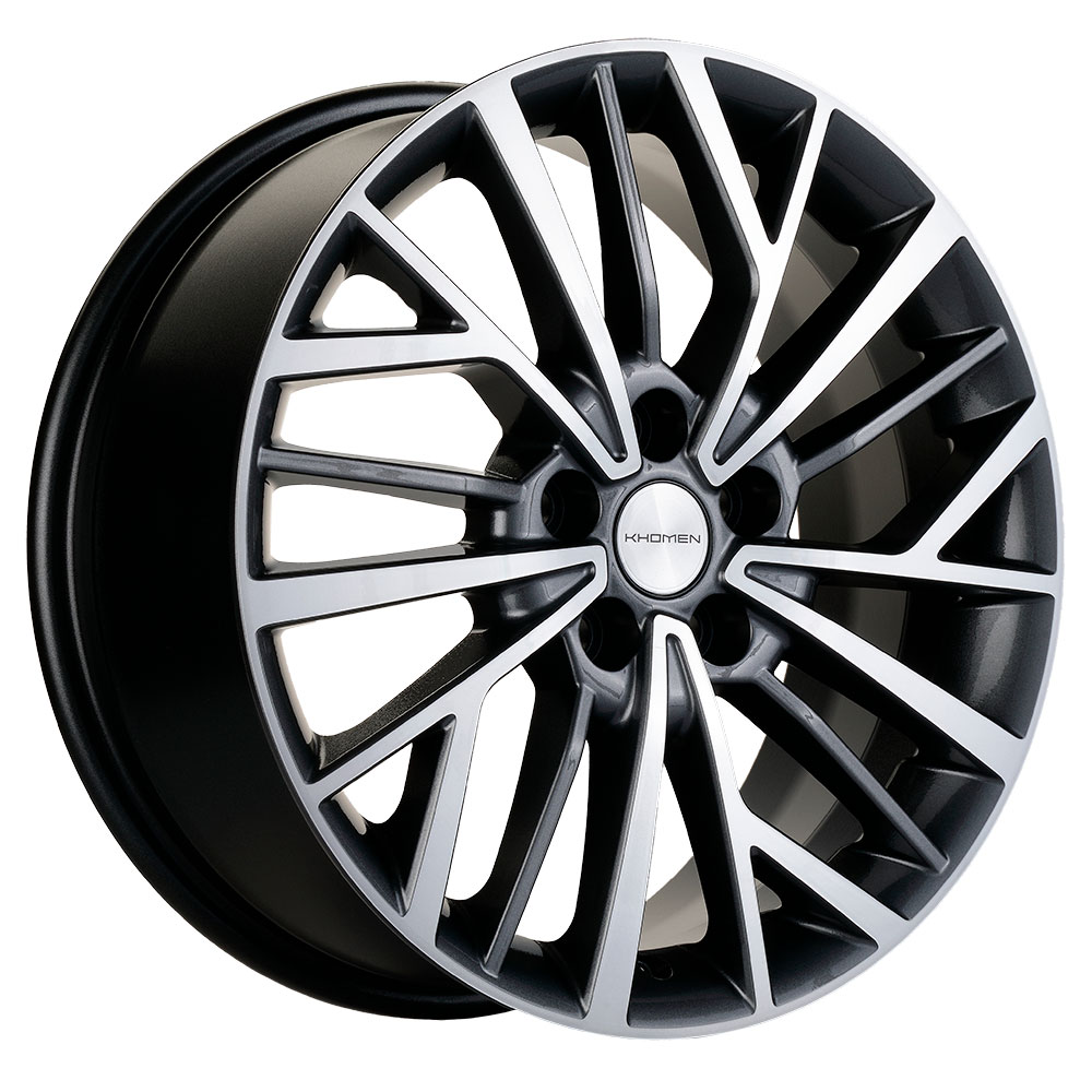 

Диск литой 7.0x17 5x114.3 ET45 dia 66.1 KHOMEN KHW1717 (17 ZV X-Trail ) GRAY-FP KHW103043