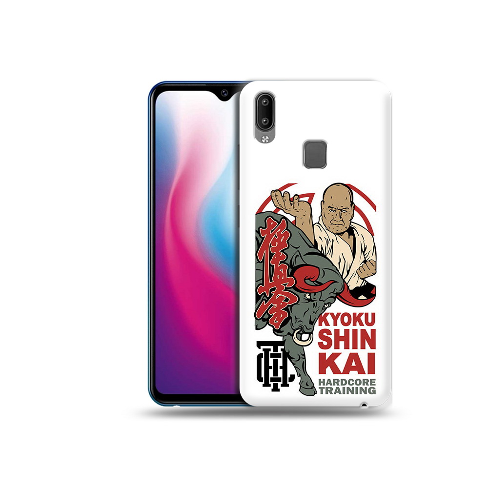 

Чехол MyPads Tocco для Vivo Y93 Lite единоборства рисунок, Прозрачный, Tocco