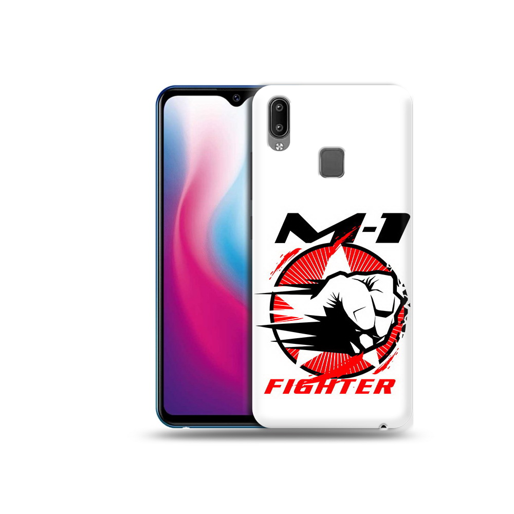 

Чехол MyPads Tocco для Vivo Y93 Lite единоборства М-1, Прозрачный, Tocco