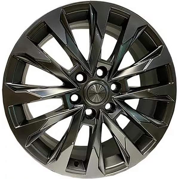

Диск литой 8.0х20 6x139.7 ЕТ60 dia 95.1 KHOMEN KHW2010 (20_LC 300) BLACK MATT-FP KHW103255