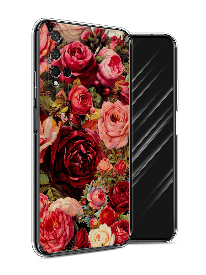 

Чехол Awog "Розы винтажные" для Honor 20, 69550-8