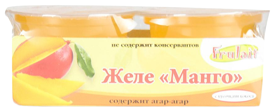 Желе фруктовое «Манго», COCON, 2х118 г, Малайзия