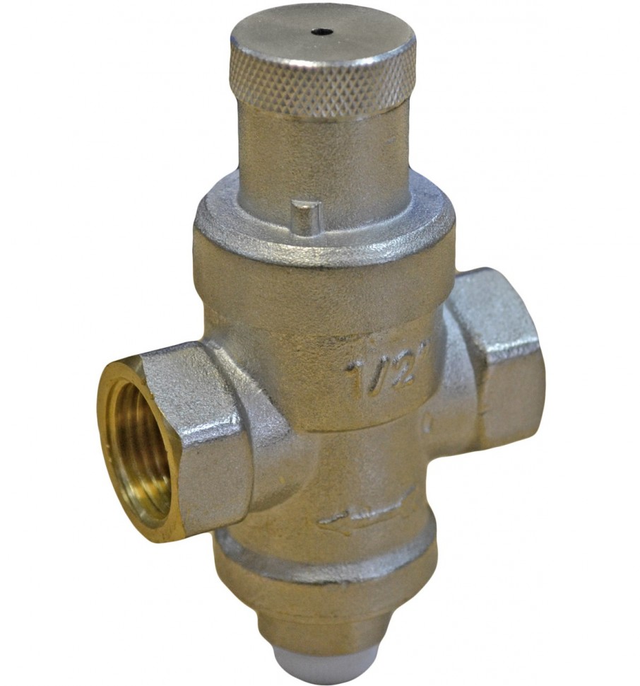

Редуктор давления RVC Pro 1/2" (настройка 0-4 Bar) с выходом под манометр