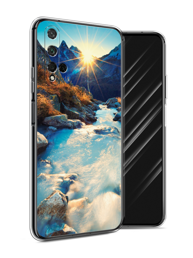 

Чехол Awog на Honor 20 "Восход 7", Коричневый;белый;голубой, 69550-4