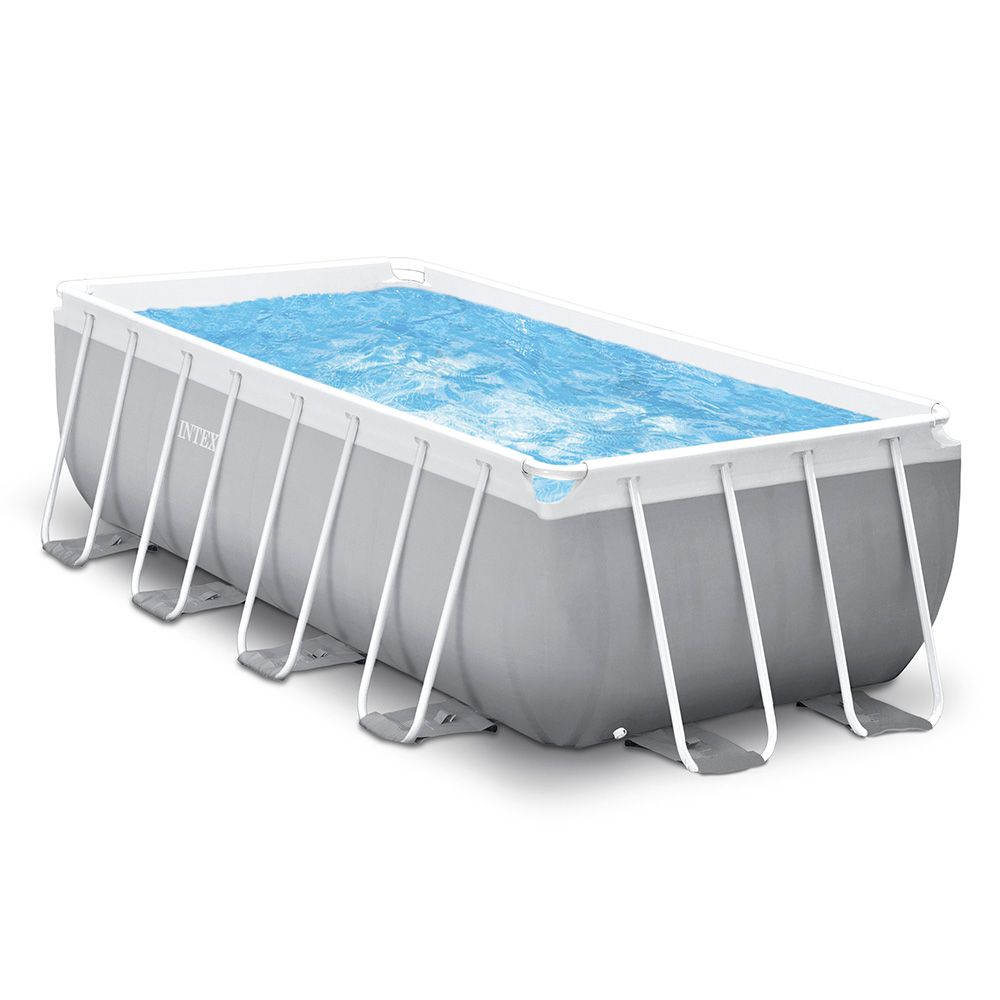 

Бассейн каркасный Intex 26790 Prism Frame 400х200х122см, 8418л, фил.-насос 2006лч, лестниц