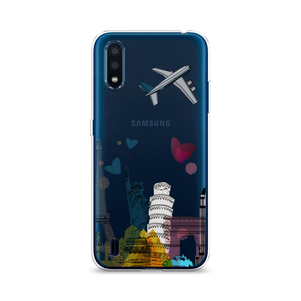 

Чехол Awog на Samsung Galaxy M01 / Самсунг M01 "Самолет путешествий", Желтый, 2101150-10