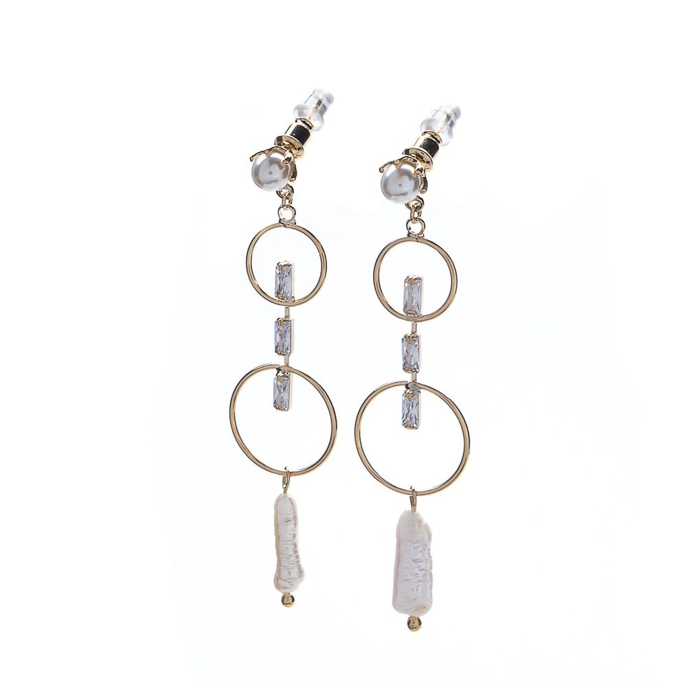 

Серьги из бижутерного сплава с swarovski Moon Paris Mo-22.03-035, Mo-22.03-035