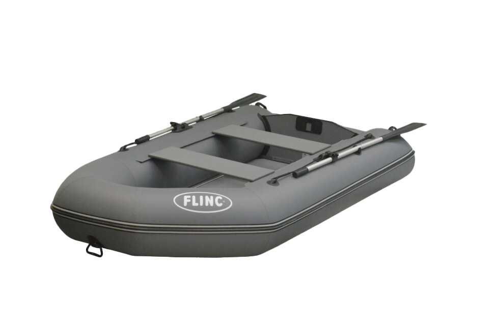 Надувная лодка FLINC FT290K (серый)
