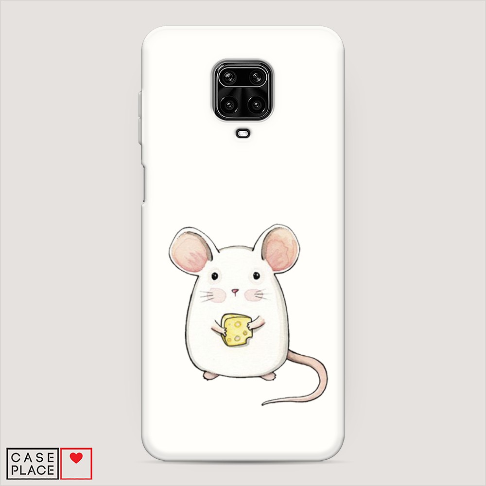 

Матовый силиконовый чехол "Мышка" на Xiaomi Redmi Note 9S, 37957-1