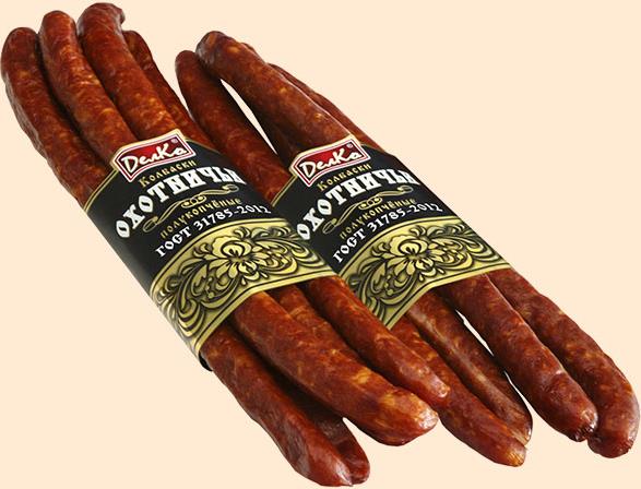 

Колбаски Делко охотничьи