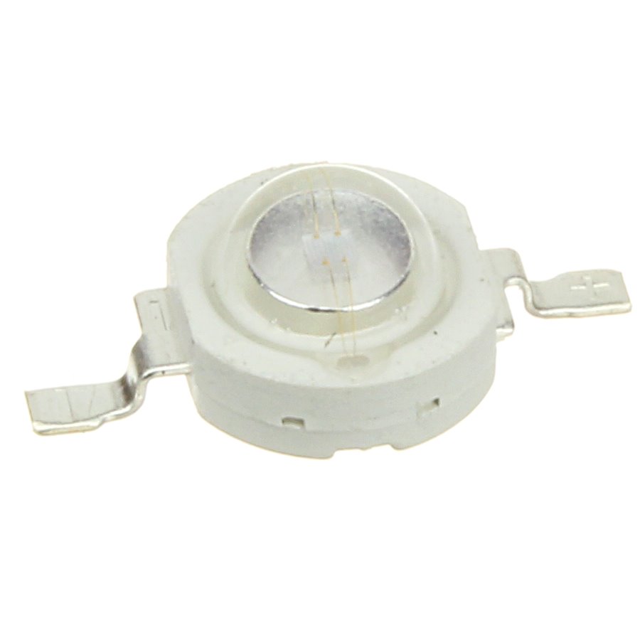 

Светодиод 3W 3V УФ ультрафиолетовый 395-405nm, упаковка 3 штуки