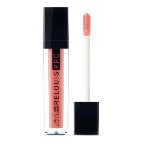 фото Румяна для лица жидкие relouis pro all-in-one liquid blush 01 coral 3,5 мл