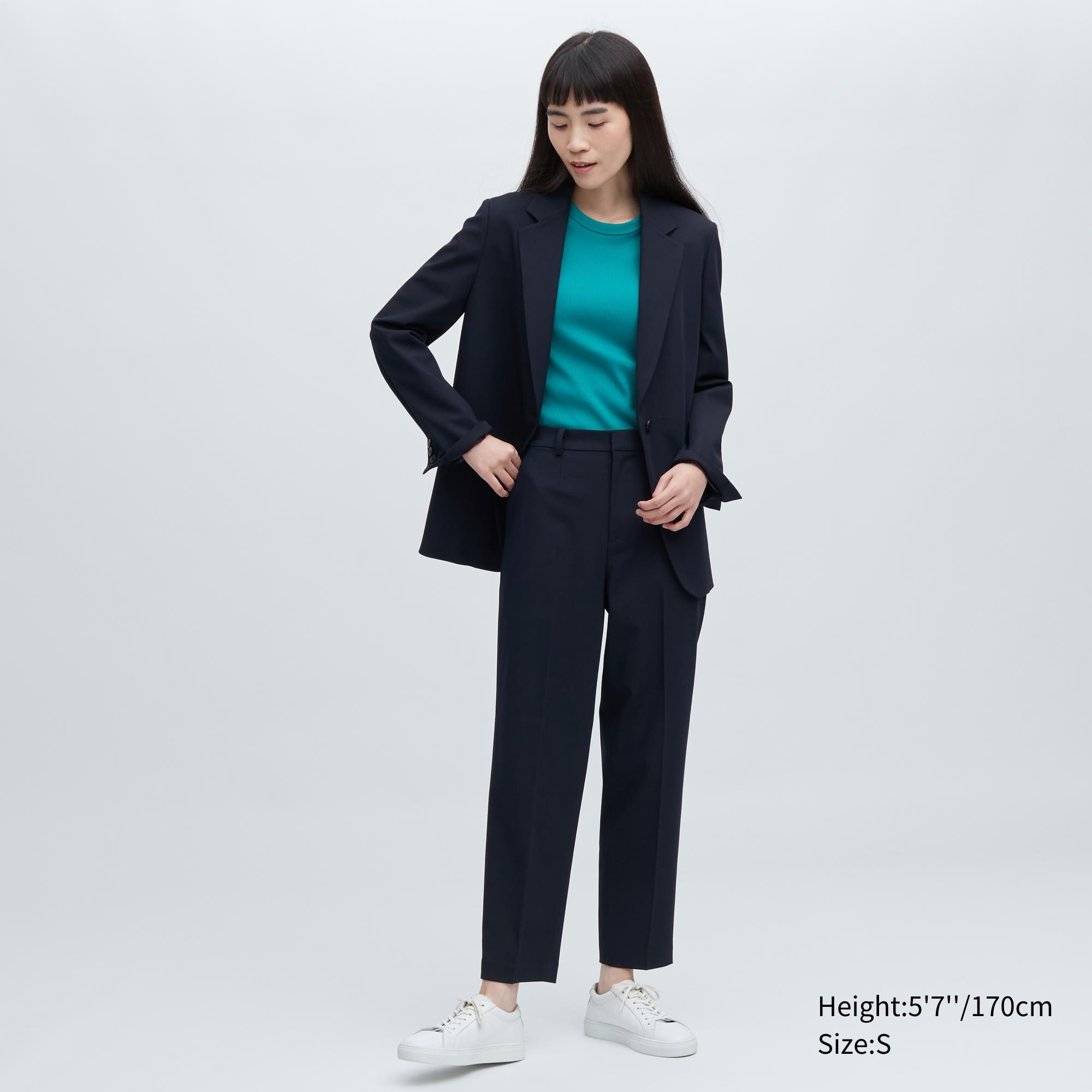

Брюки женские UNIQLO 456117COL69 синие XL (доставка из-за рубежа), Синий, 456117COL69