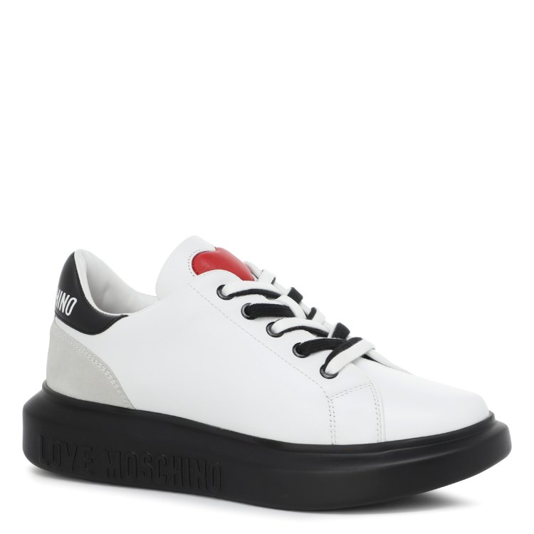 

Кеды женские Love Moschino JA15044G белые 38 EU, Белый, JA15044G