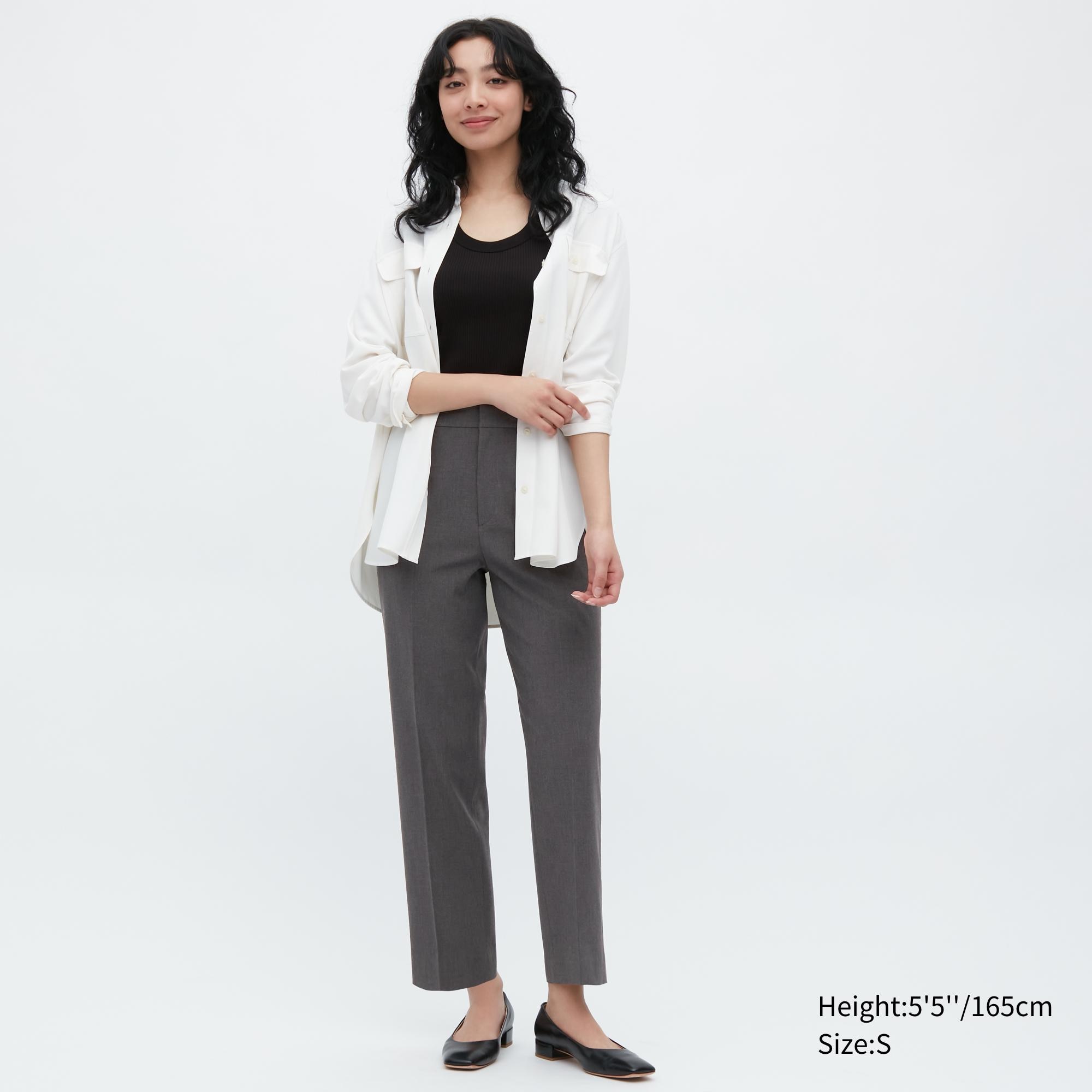 

Брюки женские UNIQLO 456117COL06 серые M (доставка из-за рубежа), Серый, 456117COL06