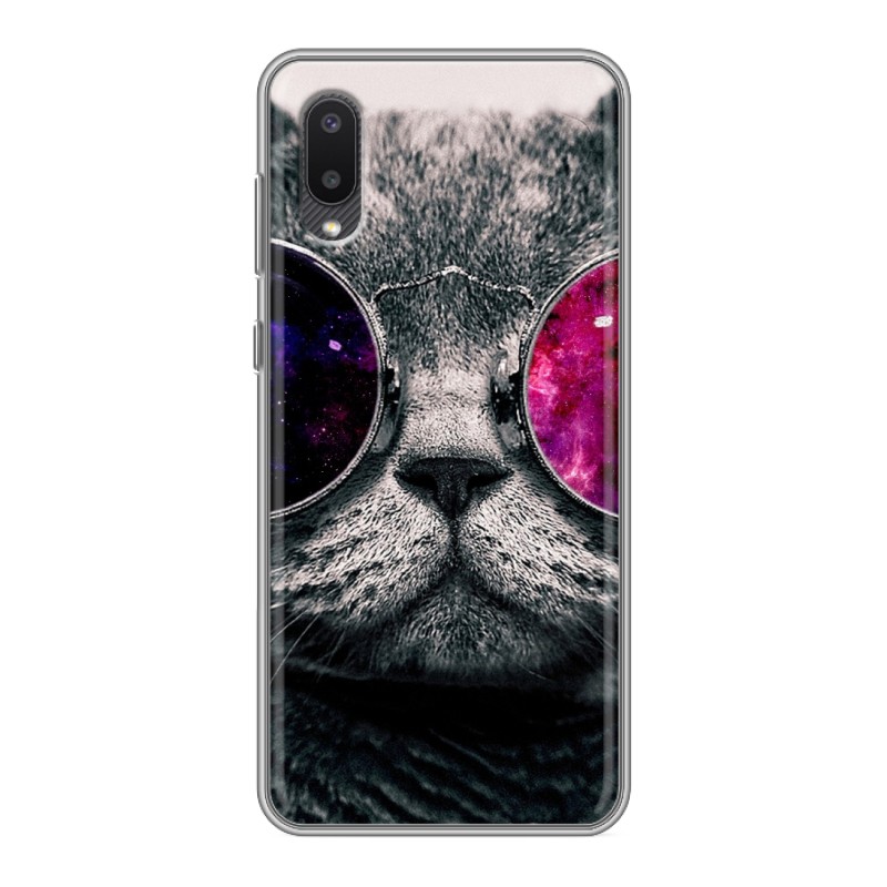 

Чехол для Samsung Galaxy A02 (SM-A022) с рисунком и защитой камеры, 77748