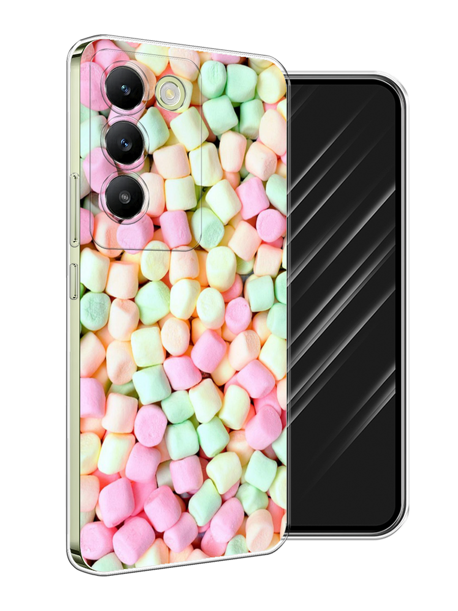 

Чехол Awog на Vivo V30 lite 4G "Marshmallows", Зеленый;желтый;розовый, 2610350-1