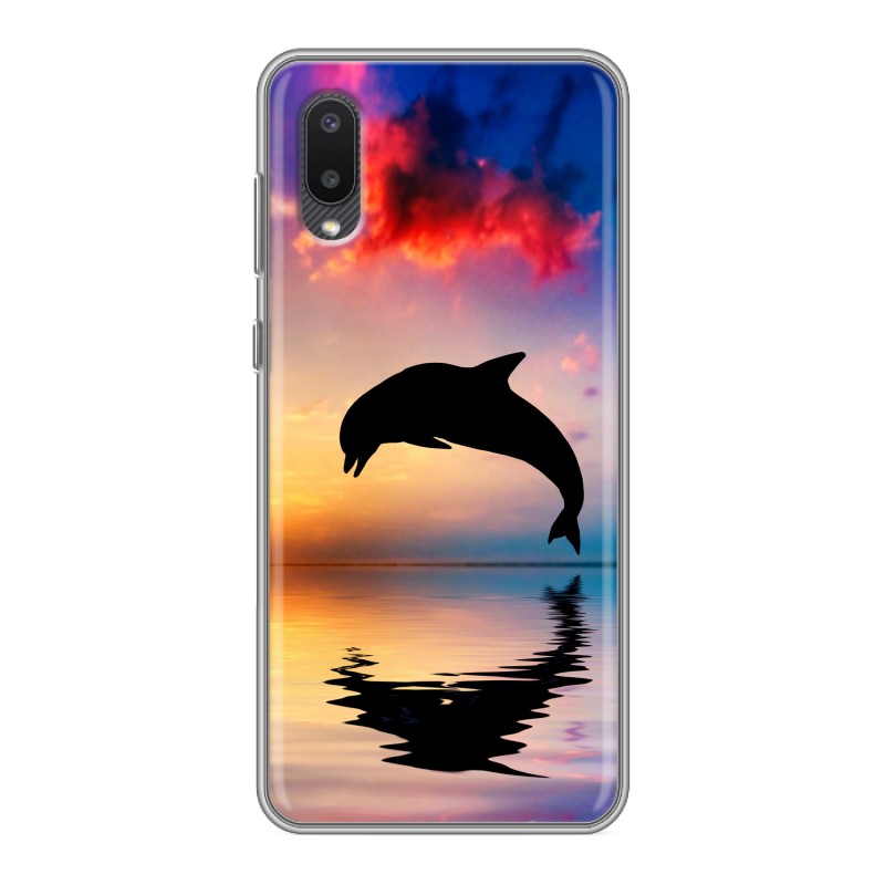 

Чехол для Samsung Galaxy A02 (SM-A022) с рисунком и защитой камеры, 77748