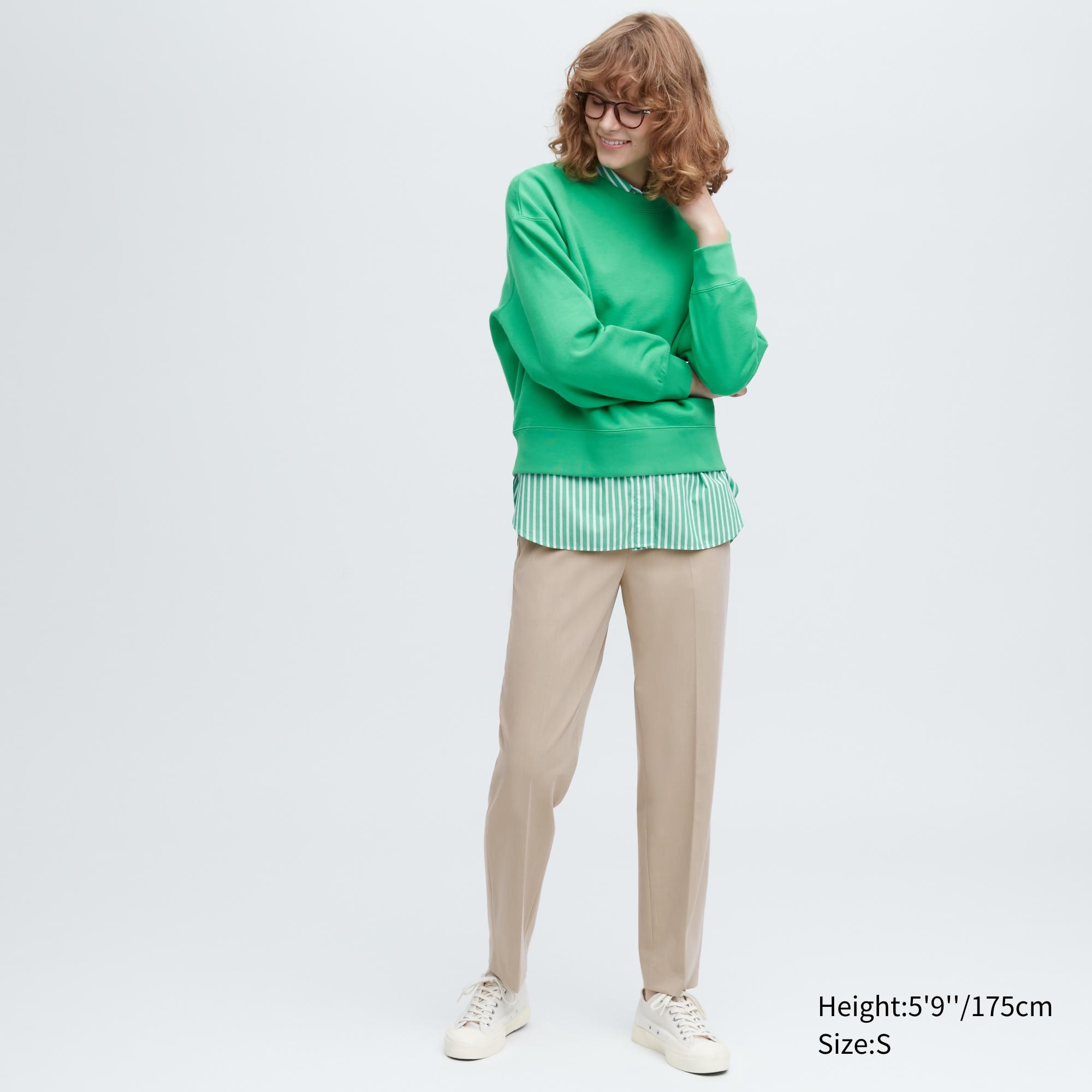 

Брюки женские UNIQLO 457237COL31 бежевые L (доставка из-за рубежа), 457237COL31
