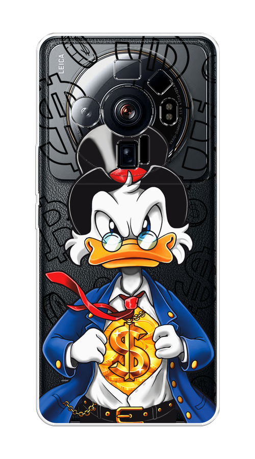 

Чехол на Xiaomi 12S Ultra "Scrooge Goldman", Черный;белый;синий, 314550-1