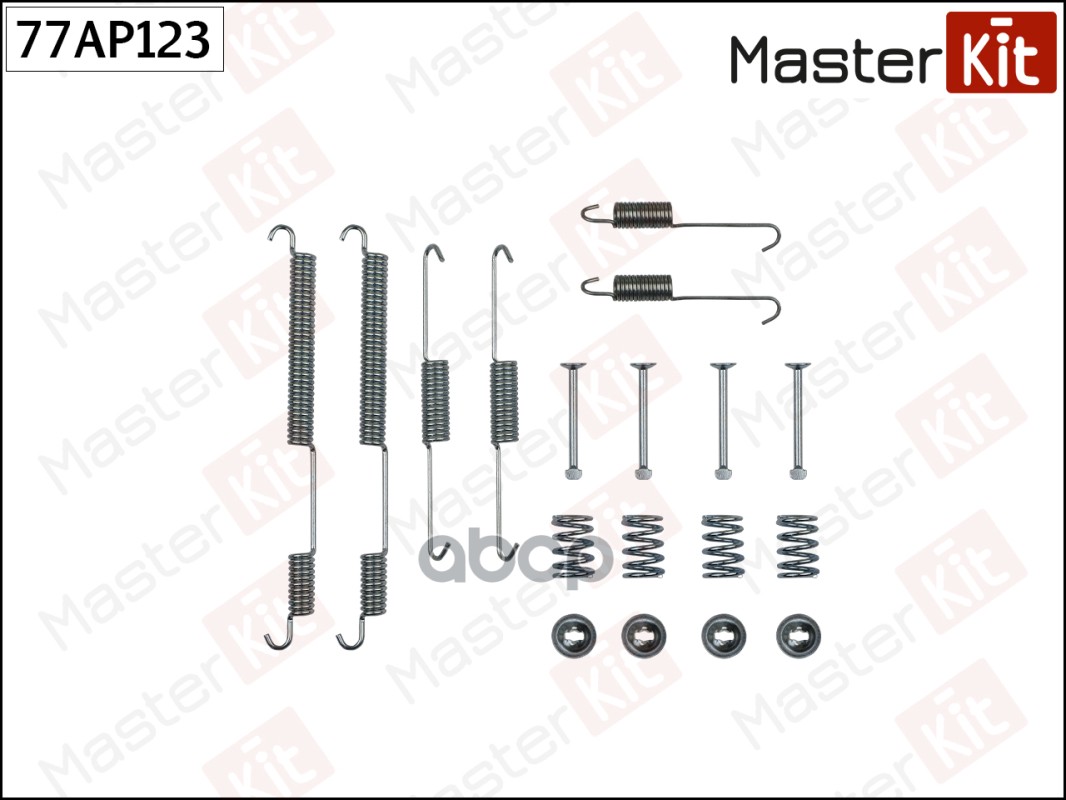 

Комплект Установочный Тормозных Колодок Masterkit 77ap123 Citroen Jumper (230#) 94-02 , Fi