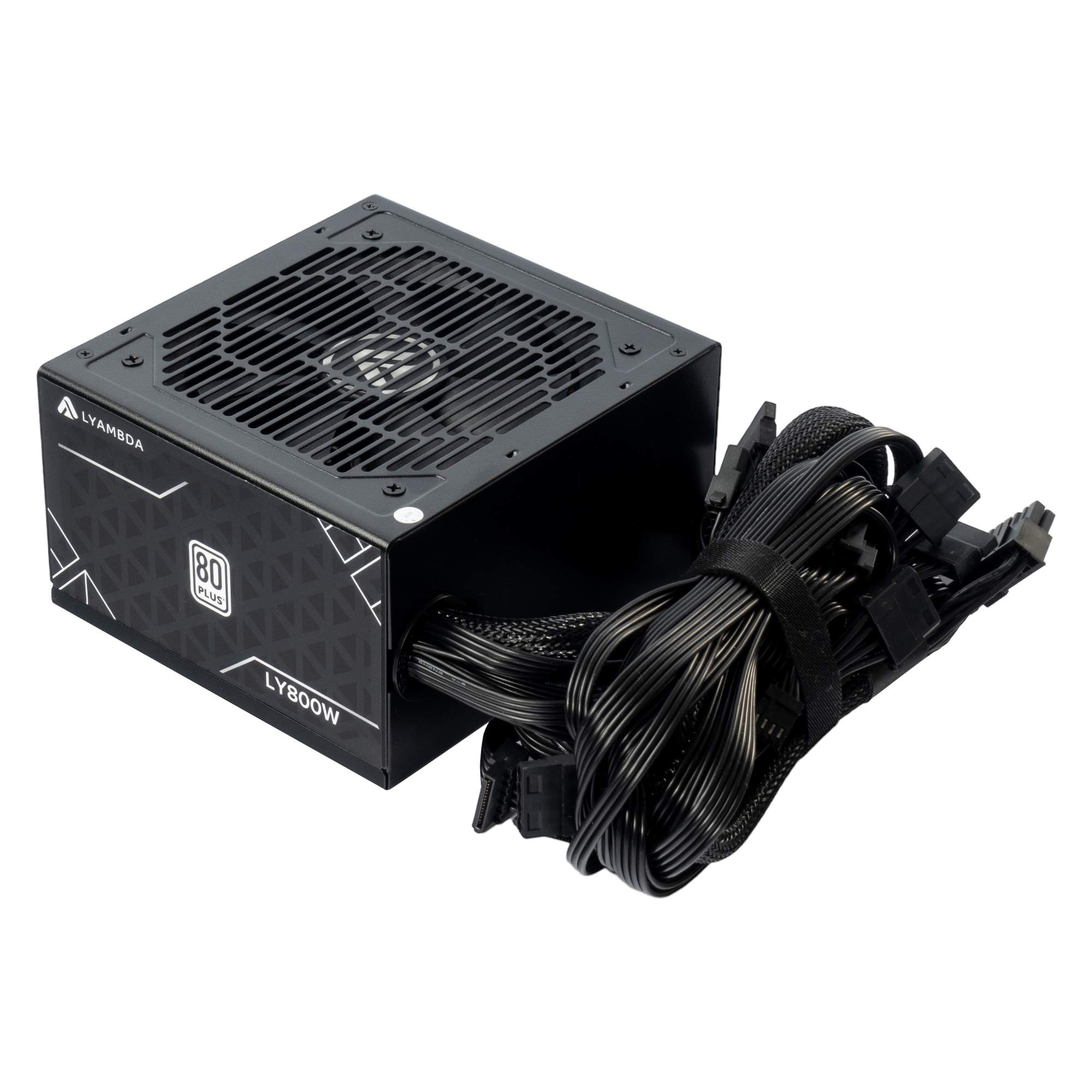 

Блок питания LYAMBDA LY800W ATX 800W 80 Plus, Черный, LY800W