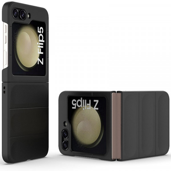 

Пластиковый чехол Flex Matte для Samsung Galaxy Z Flip 5, черный, Flex Matte