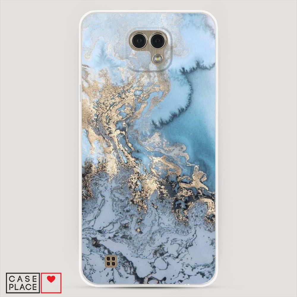 

Чехол Awog "Морозная лавина синяя" для LG X Cam