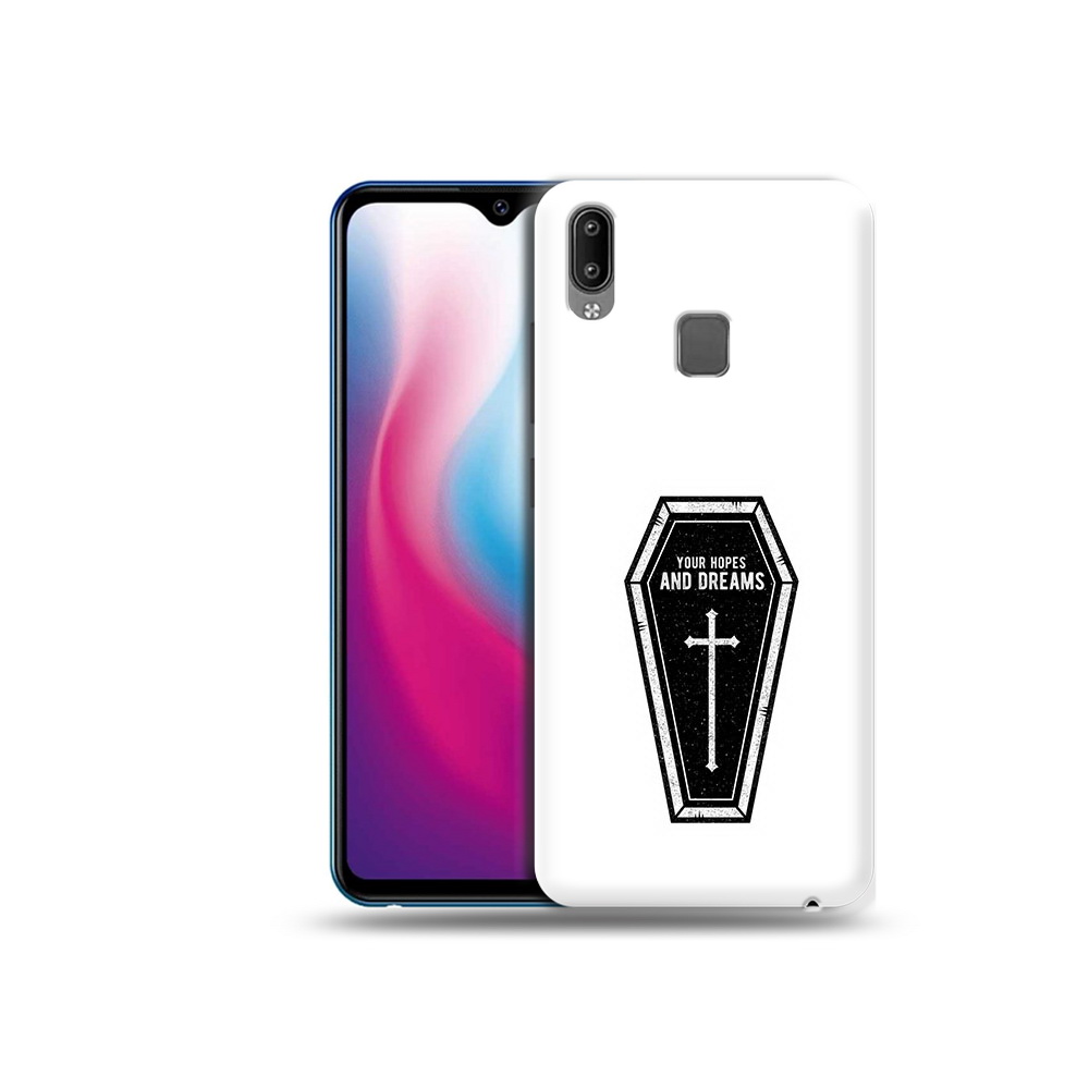 

Чехол MyPads Tocco для Vivo Y93 Lite гроб с мечтами, Прозрачный, Tocco