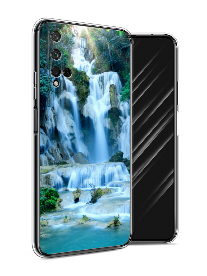 

Чехол Awog на Honor 20 "Водопад 8", Голубой;зеленый, 69550-4