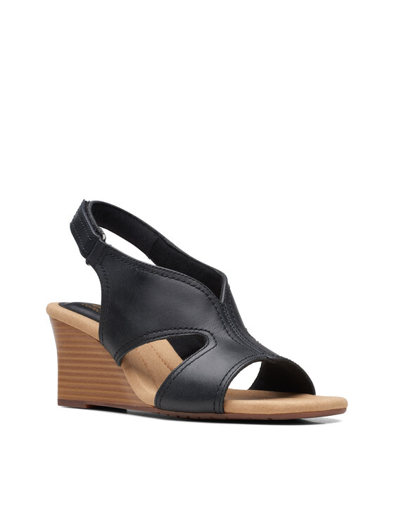 

Босоножки женские Clarks Kyarra Aster 26171234 черные 40 EU, Черный, Kyarra Aster 26171234