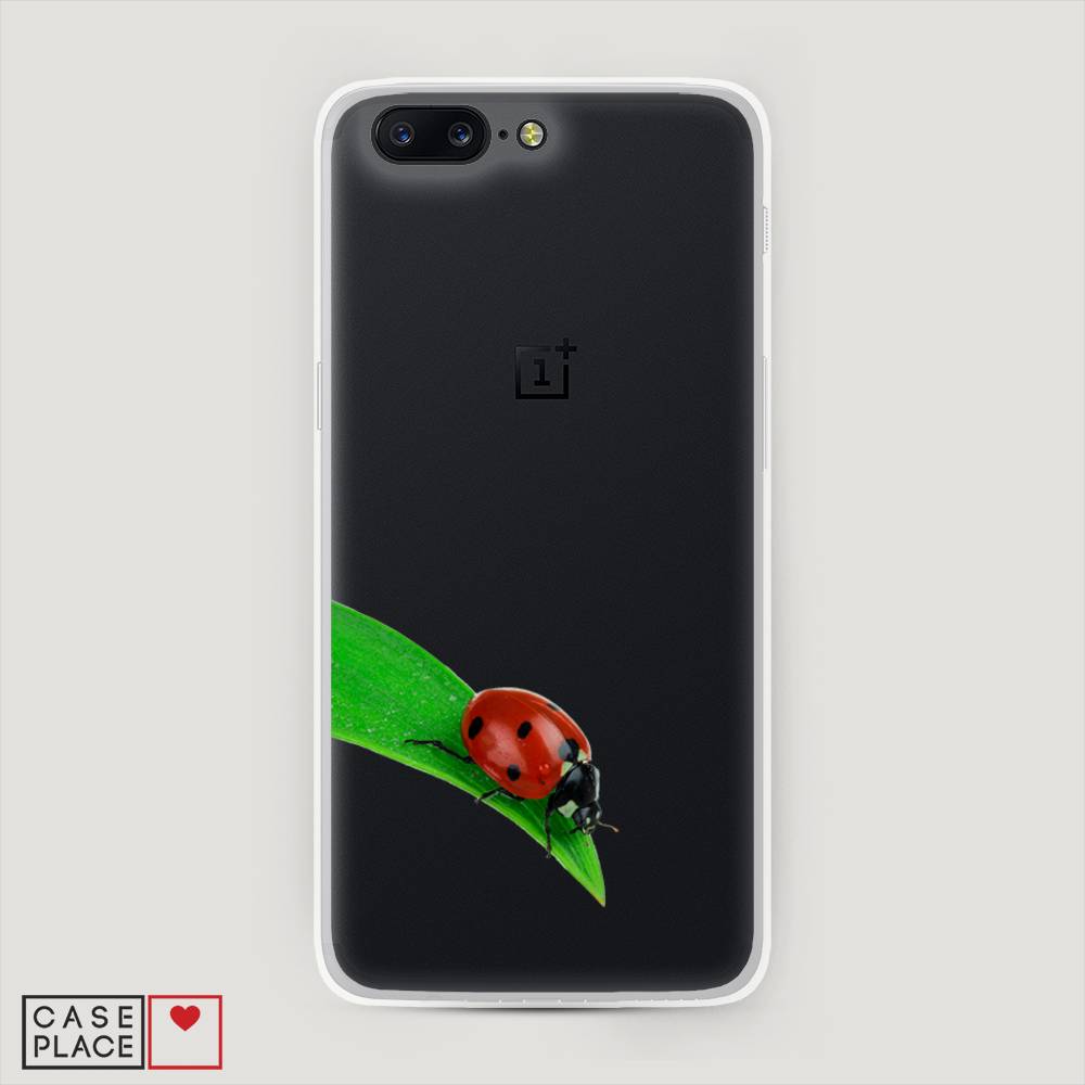 

Чехол Awog на OnePlus 5 / ВанПлас 5 "На счастье", Белый;красный;зеленый, 150250-1