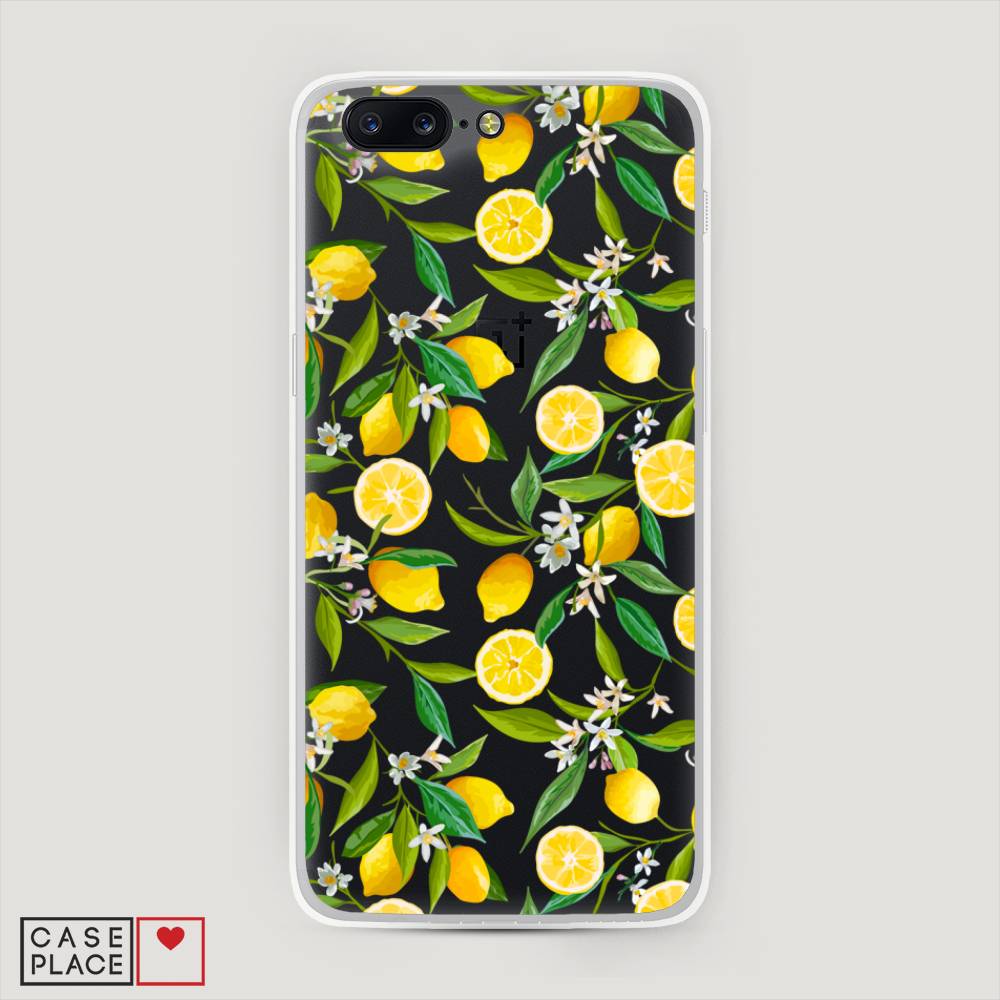 

Чехол Awog на OnePlus 5 / ВанПлас 5 "Сочные лимоны", Желтый;белый;зеленый, 150250-10