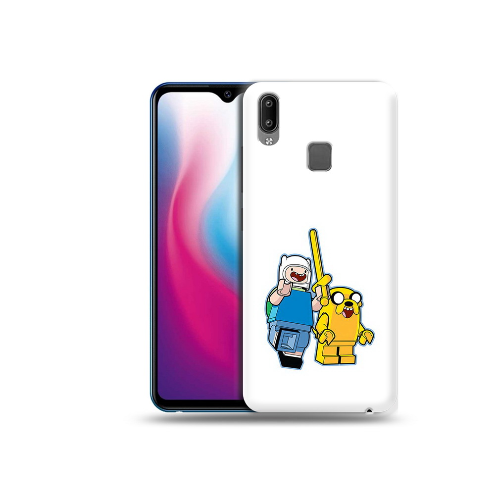 

Чехол MyPads Tocco для Vivo Y93 Lite время приключений лего, Прозрачный, Tocco