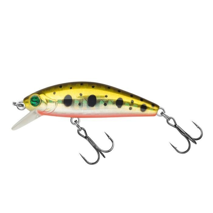 

Воблер Sprut Aki Trout (3 / GDN / / 3 штуки в комплекте / 3 / 3 / 3), Золотистый;коричневый;красный, Aki Trout