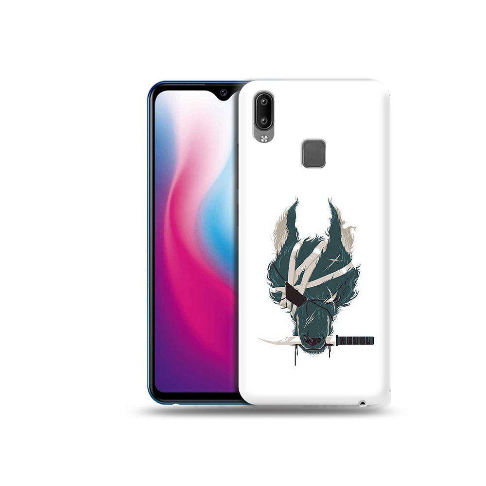 

Чехол MyPads Tocco для Vivo Y93 Lite волк-разбойник, Прозрачный, Tocco