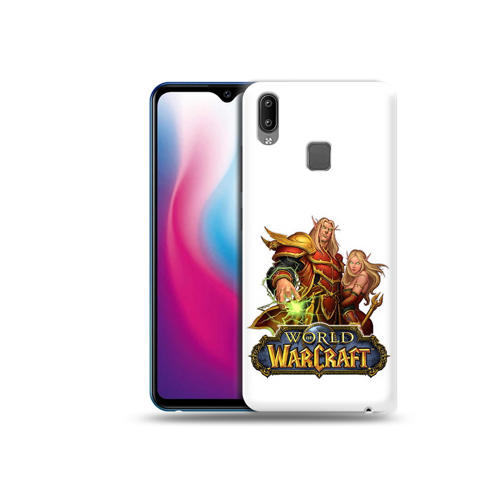 

Чехол MyPads Tocco для Vivo Y93 Lite варкрафт2, Прозрачный, Tocco