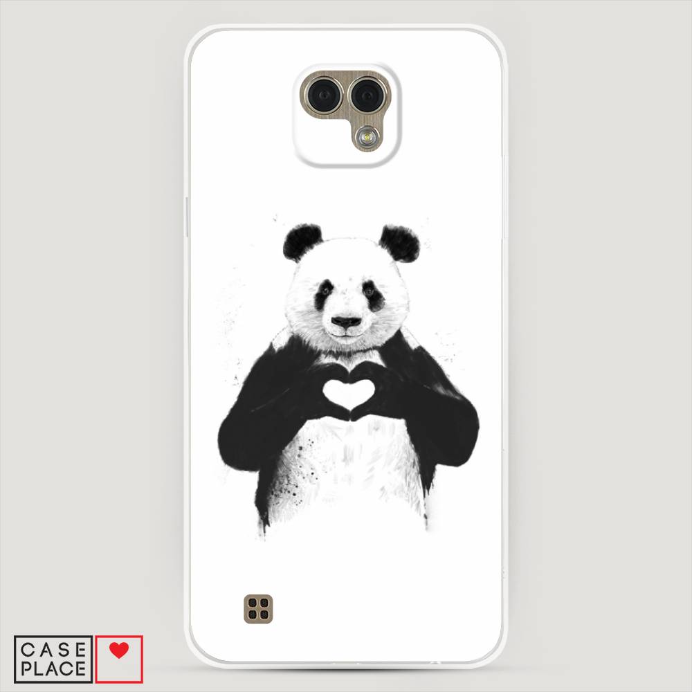 

Чехол Awog "Панда love" для LG X Cam