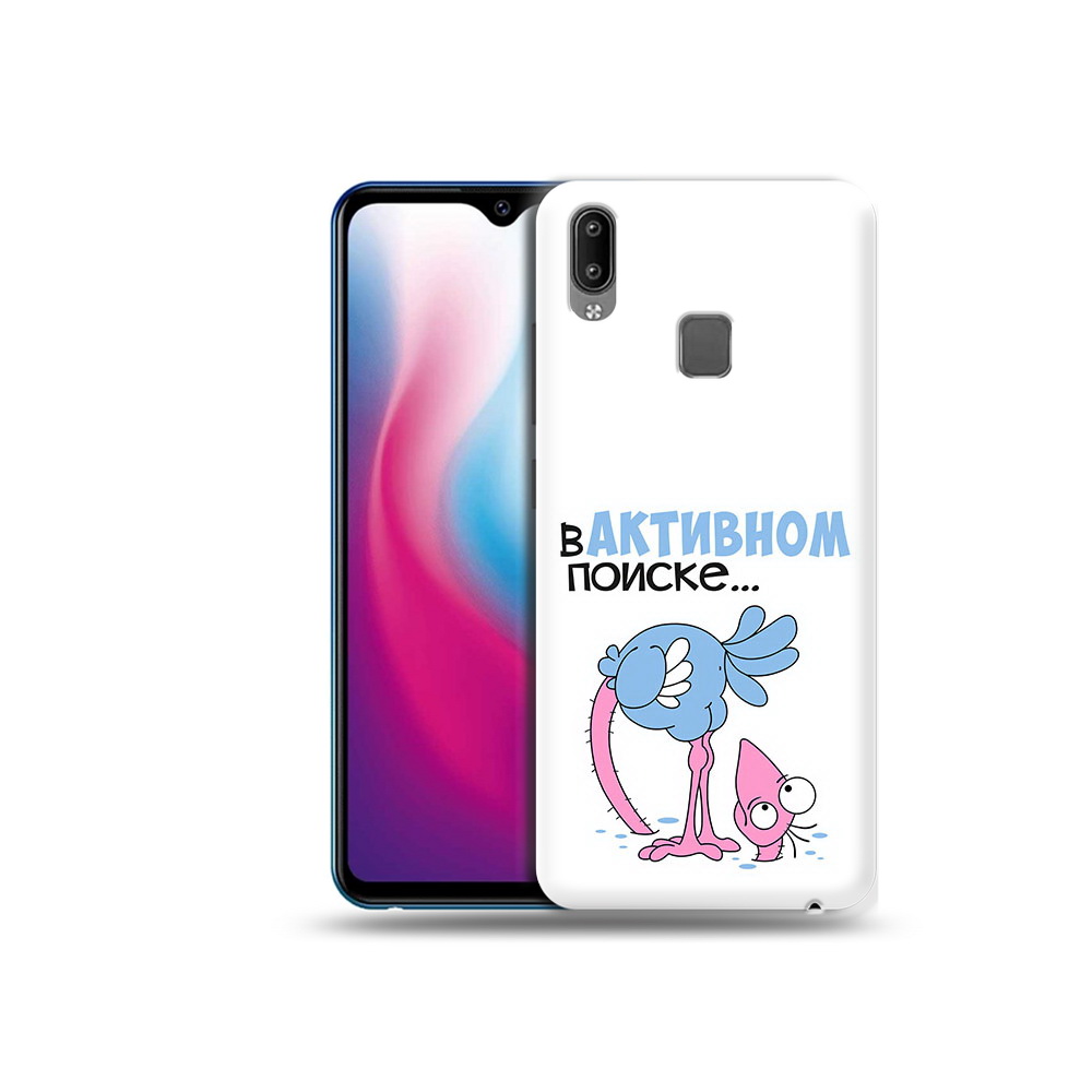 

Чехол MyPads Tocco для Vivo Y93 Lite в активном поиске, Прозрачный, Tocco