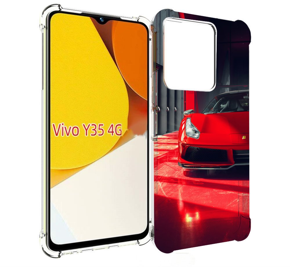 

Чехол MyPads ферра для Vivo Y35 4G 2022 / Vivo Y22, Прозрачный, Tocco