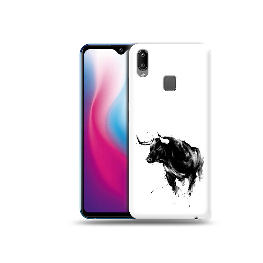 

Чехол MyPads Tocco для Vivo Y93 Lite бык, Прозрачный, Tocco