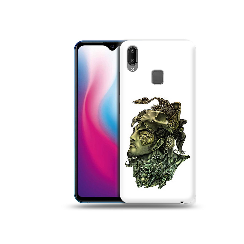 

Чехол MyPads Tocco для Vivo Y93 Lite бронзовый воин, Прозрачный, Tocco
