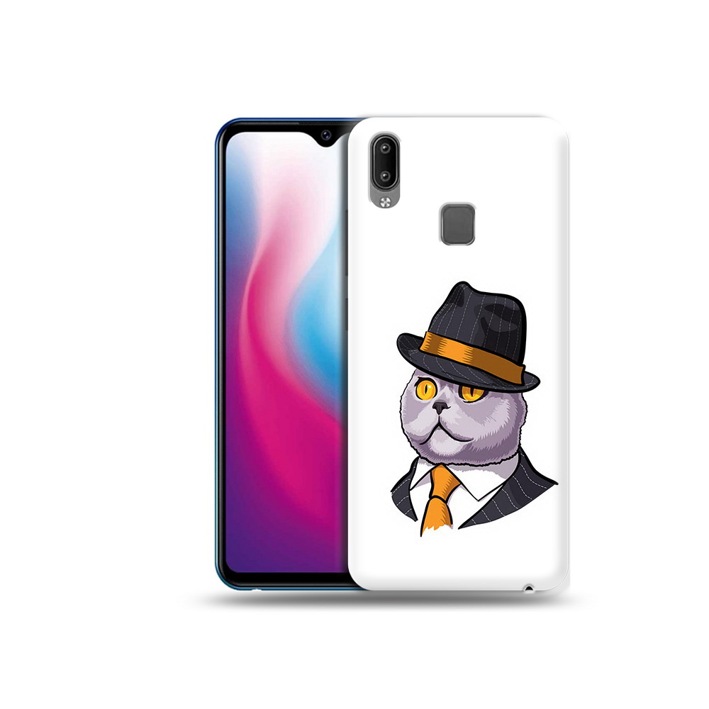 

Чехол MyPads Tocco для Vivo Y93 Lite британец, Прозрачный, Tocco