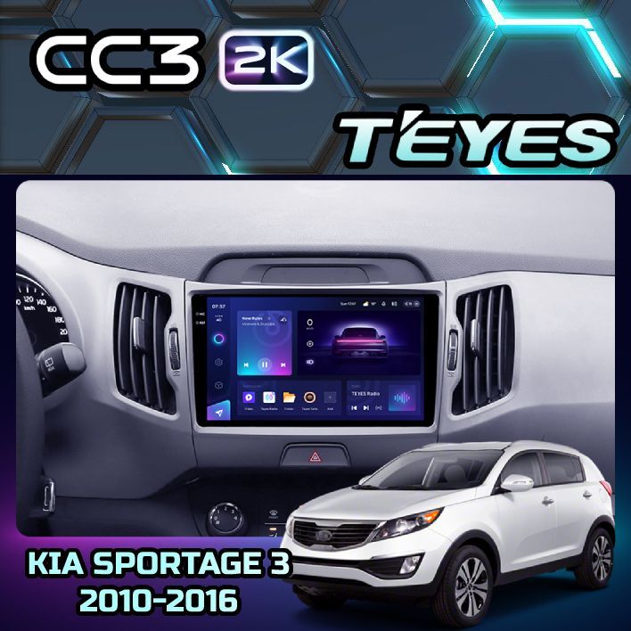 

Магнитола Teyes CC3 2K 4/32 9" для Kia Sportage 3 SL 2010-2016 (Тип A), CC3 2K 4/32 9"