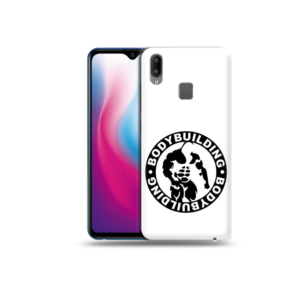 

Чехол MyPads Tocco для Vivo Y93 Lite бодибилдинг, Прозрачный, Tocco