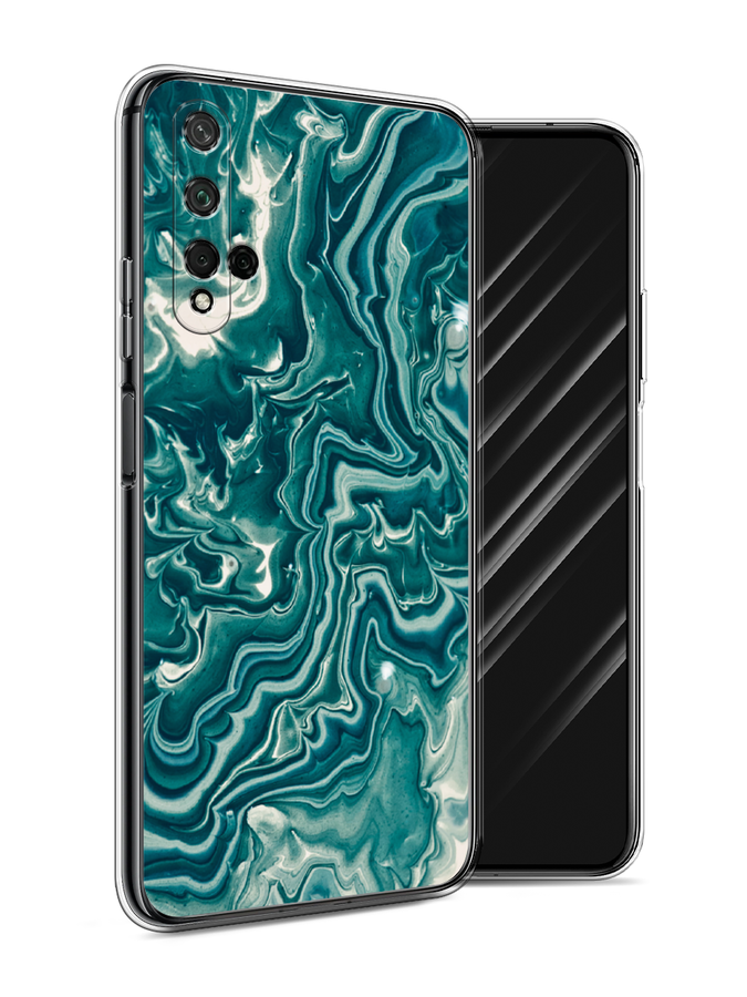 

Чехол Awog на Honor 20 "Минералы 4", Голубой, 69550-3