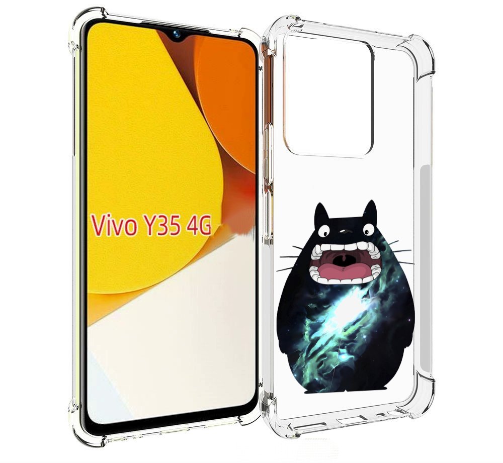 

Чехол MyPads тоторо для Vivo Y35 4G 2022 / Vivo Y22, Прозрачный, Tocco