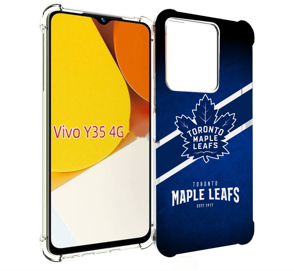 

Чехол MyPads торонто-меипл-лифс для Vivo Y35 4G 2022 / Vivo Y22, Прозрачный, Tocco
